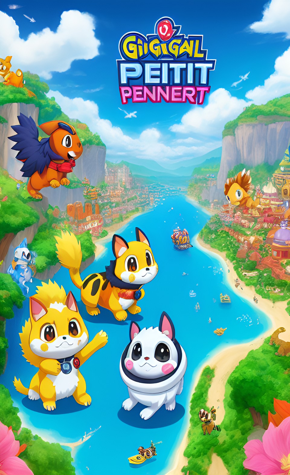 giga digital pocket monster pets preview