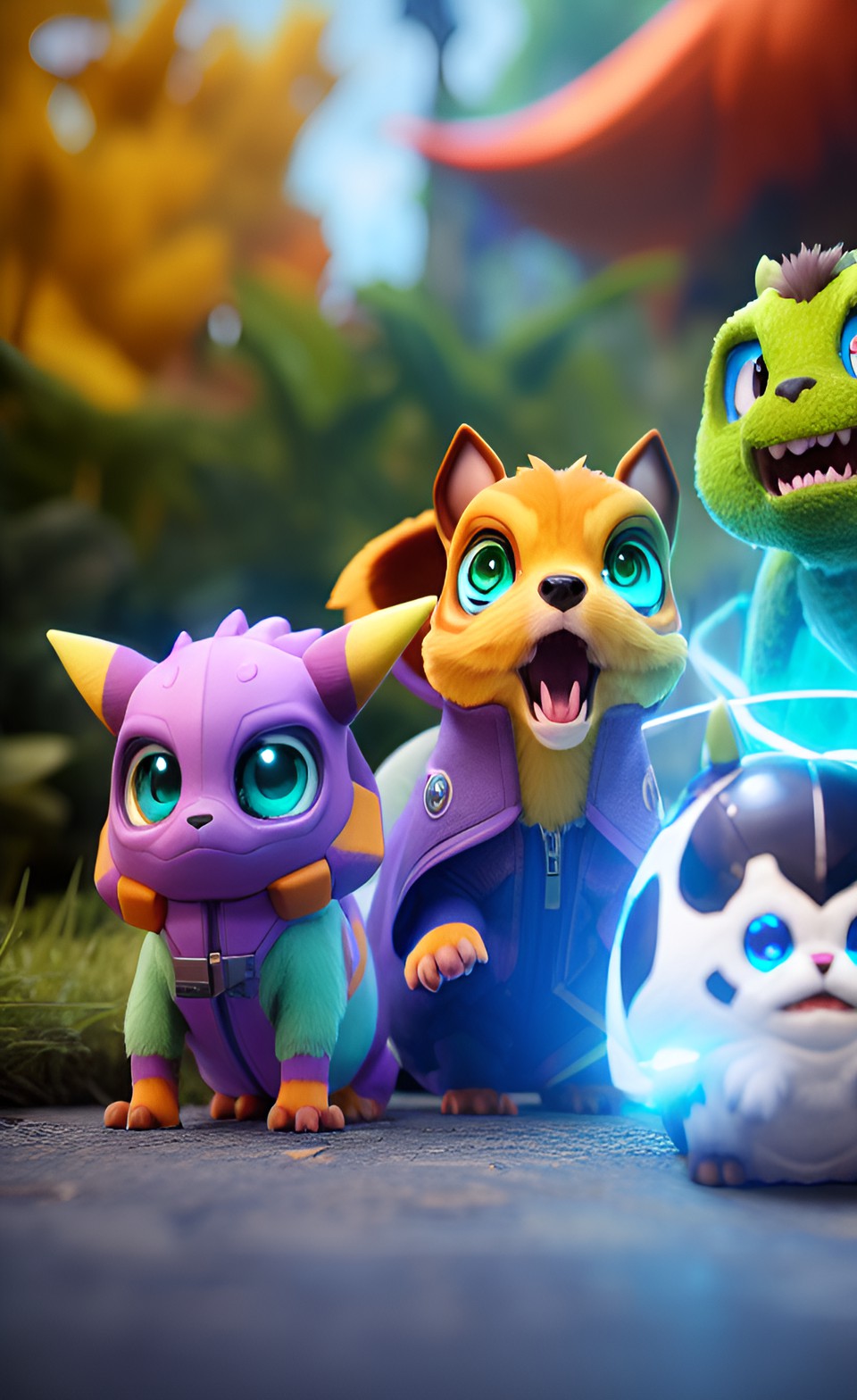 giga digital pocket monster pets preview