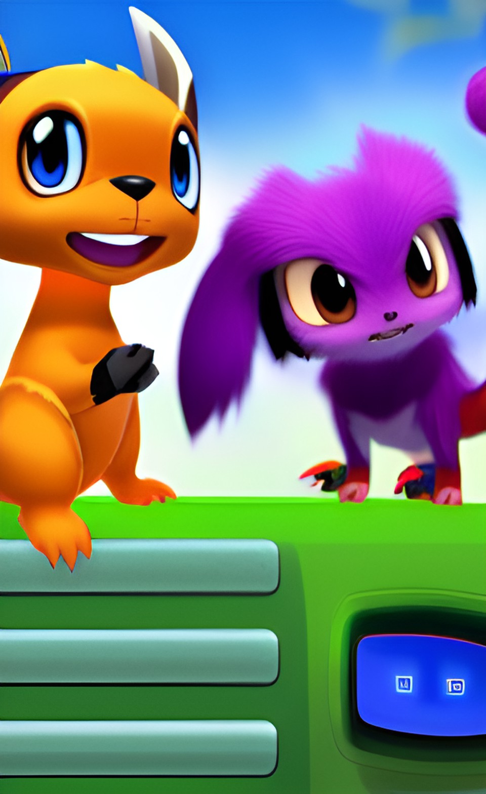 giga digital pocket monster pets preview