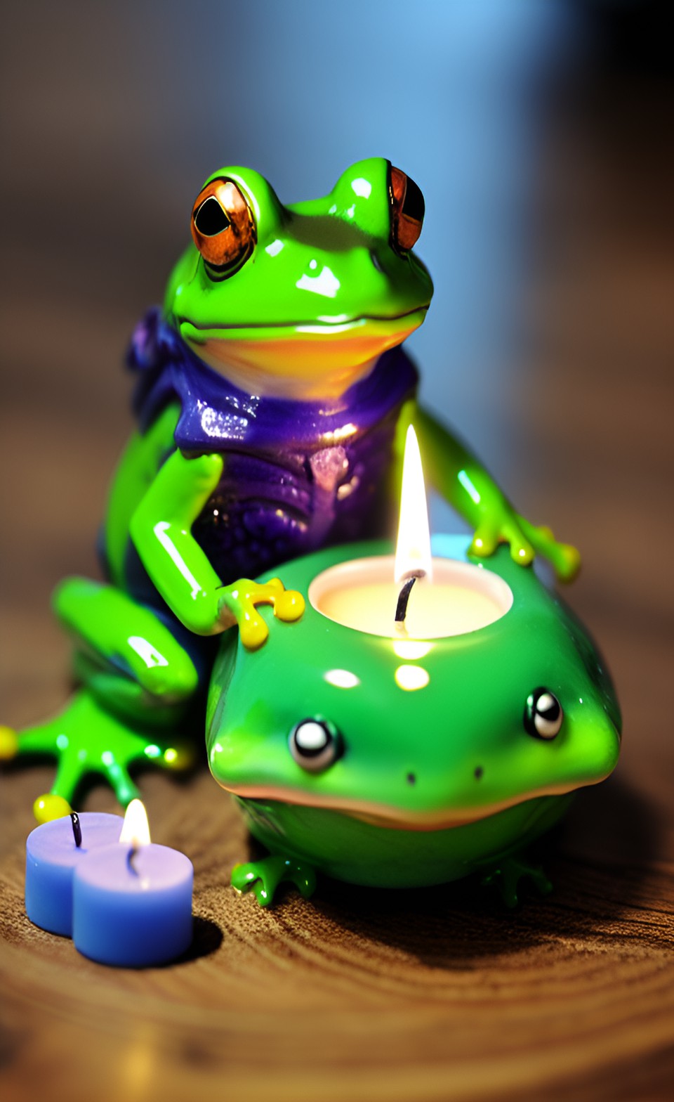 magic frog with the candle preview