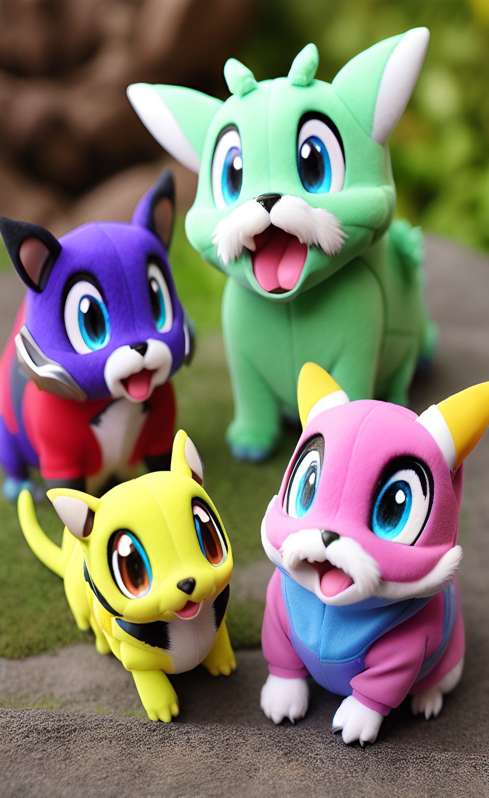 giga digital pocket monster pets preview