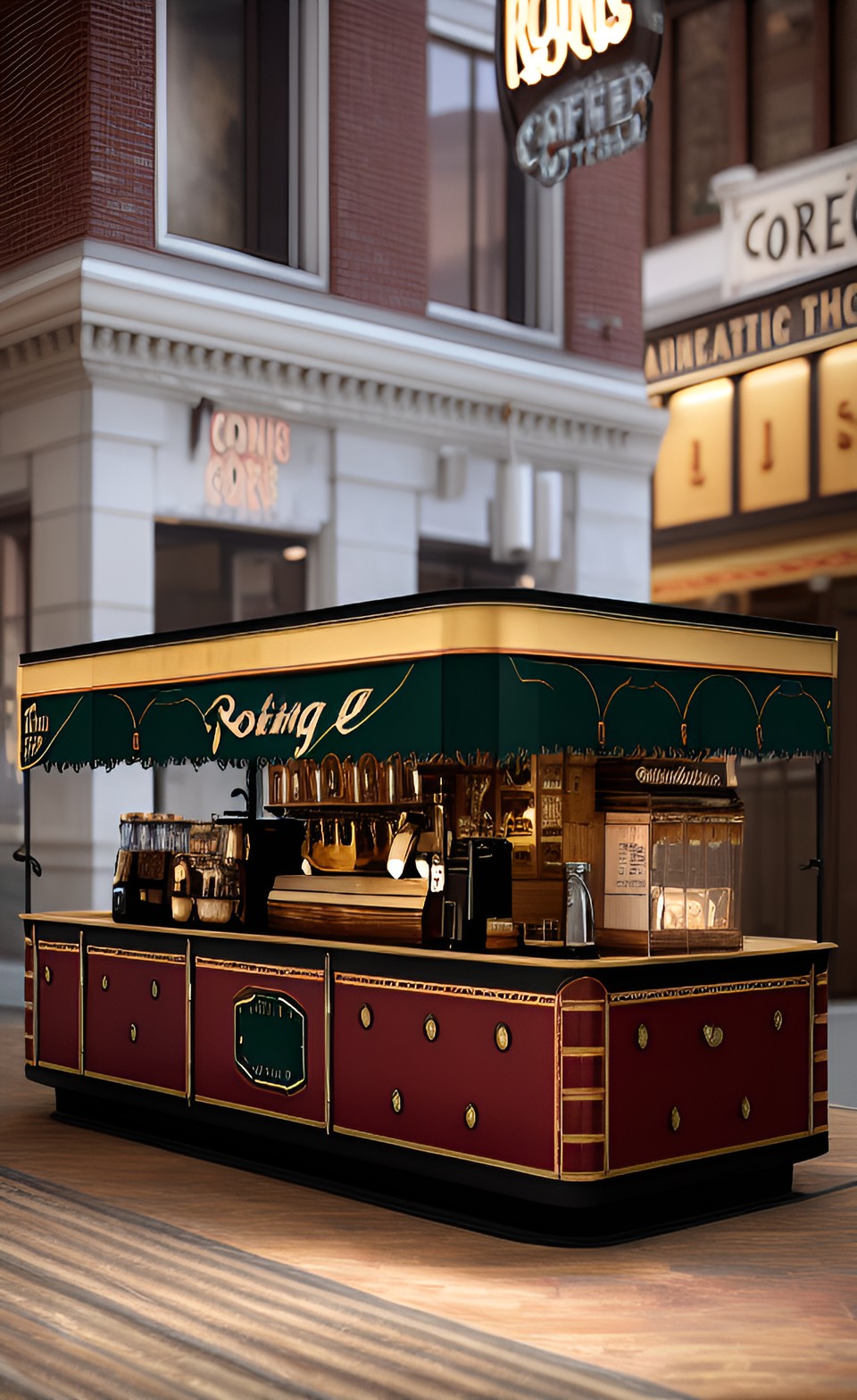 Rolling Roasters - roaring 20’s coffee bar preview