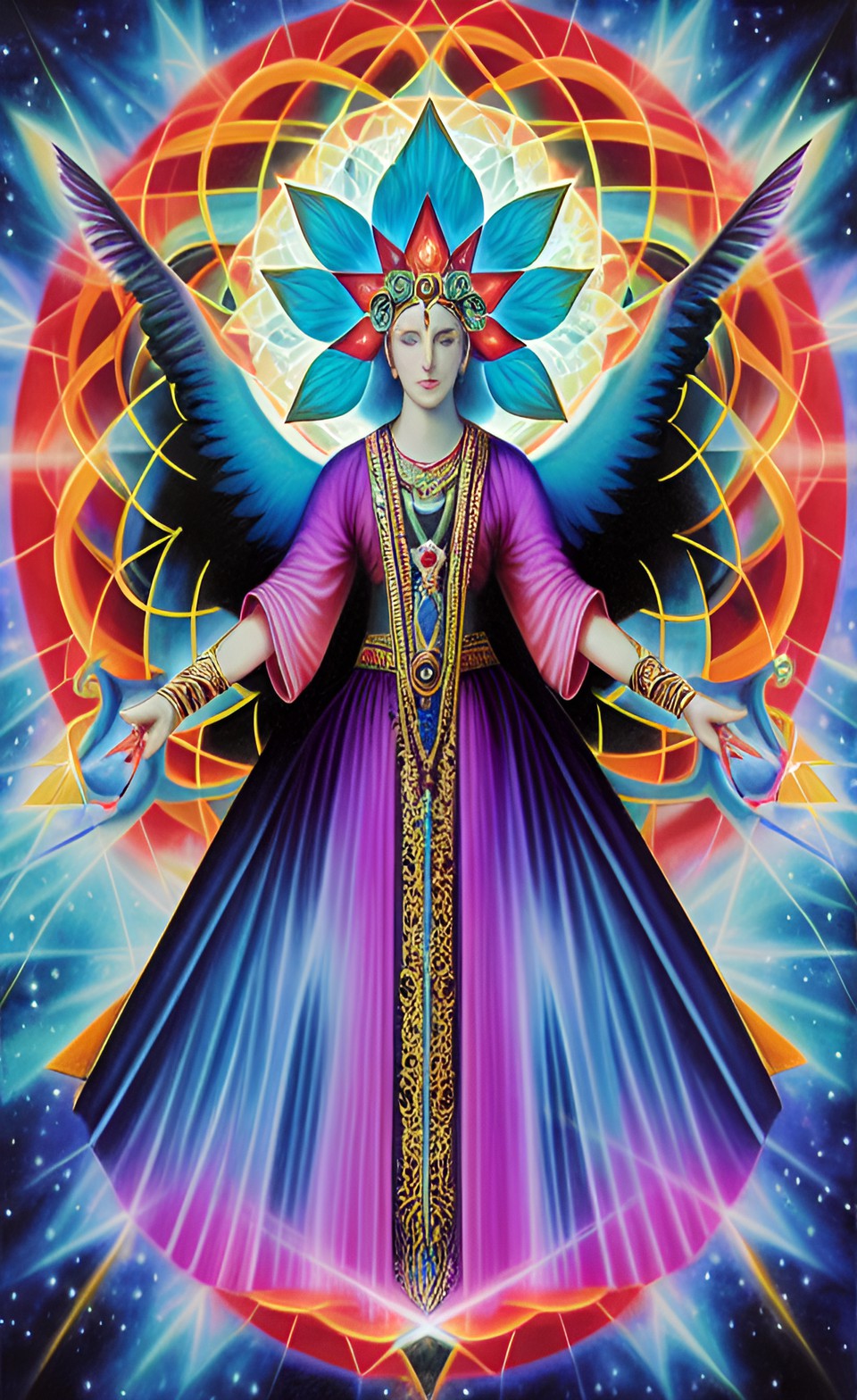 Angelic Mother - merkabah spiritual power of unity consciousness love preview