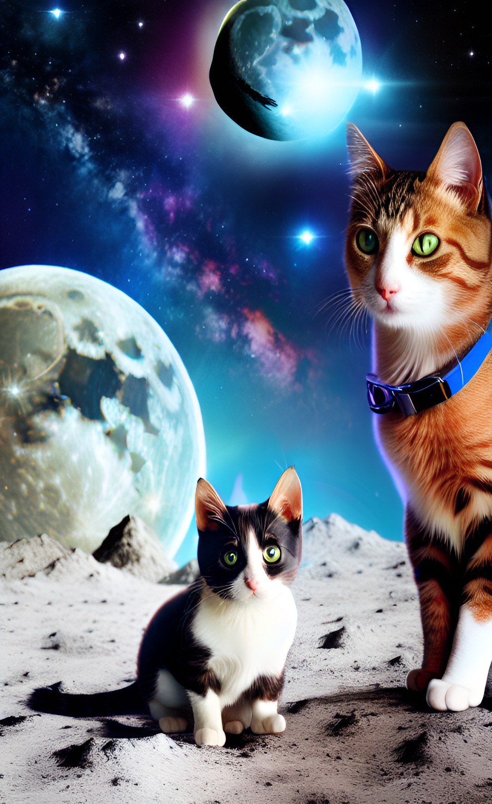 cat people live on the moon preview