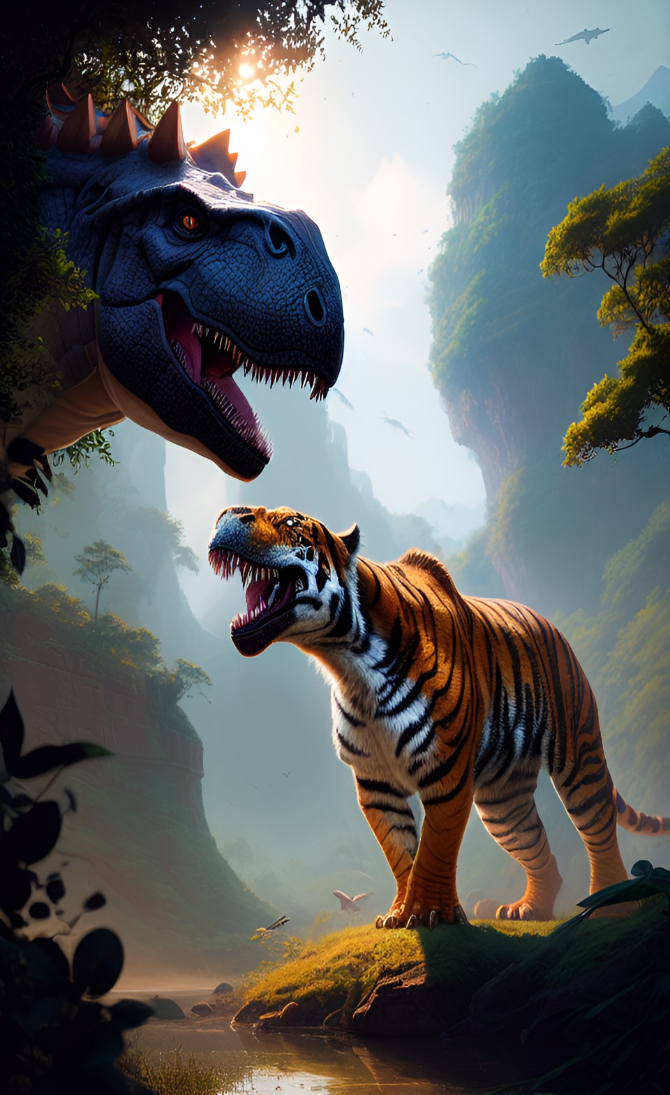 dinosaur tiger preview