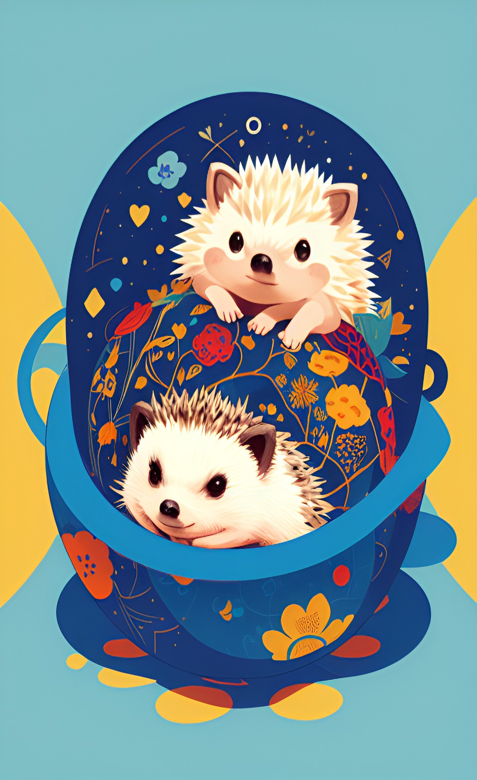 a cute hedgehog preview