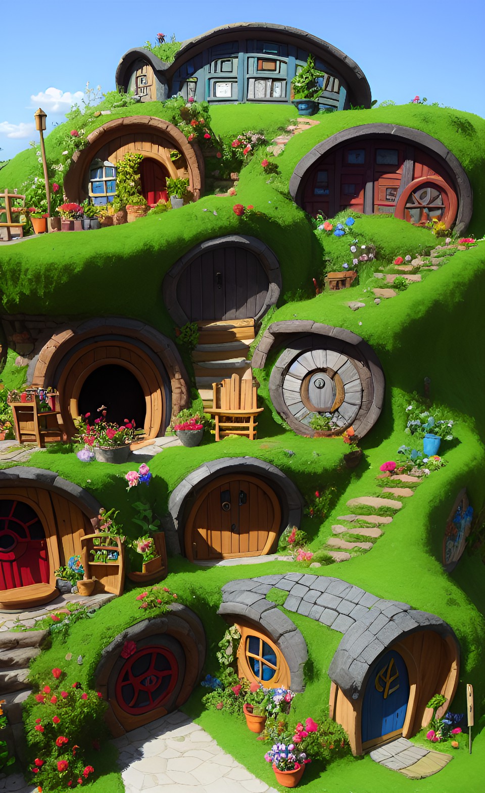 modern hobbit town preview