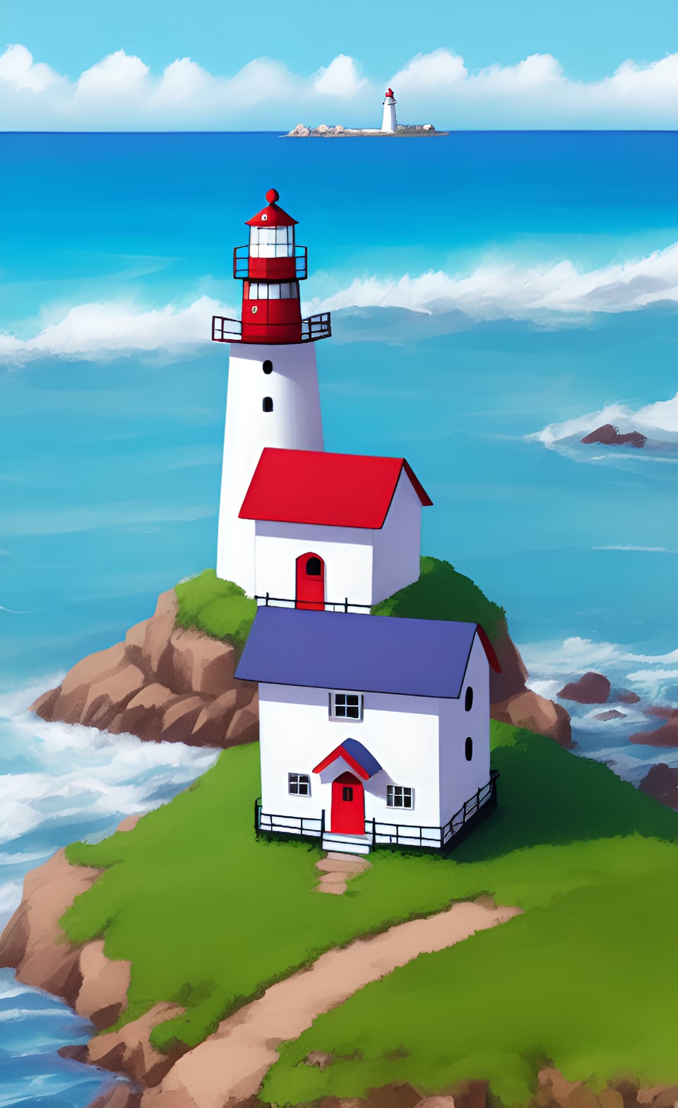 birdhouse lighthouse preview