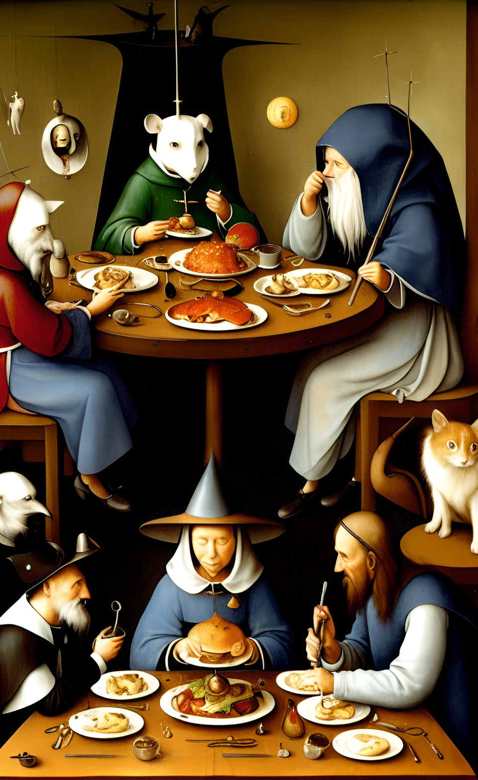 guess who's coming to dinner... it's hieronymus bosch. preview