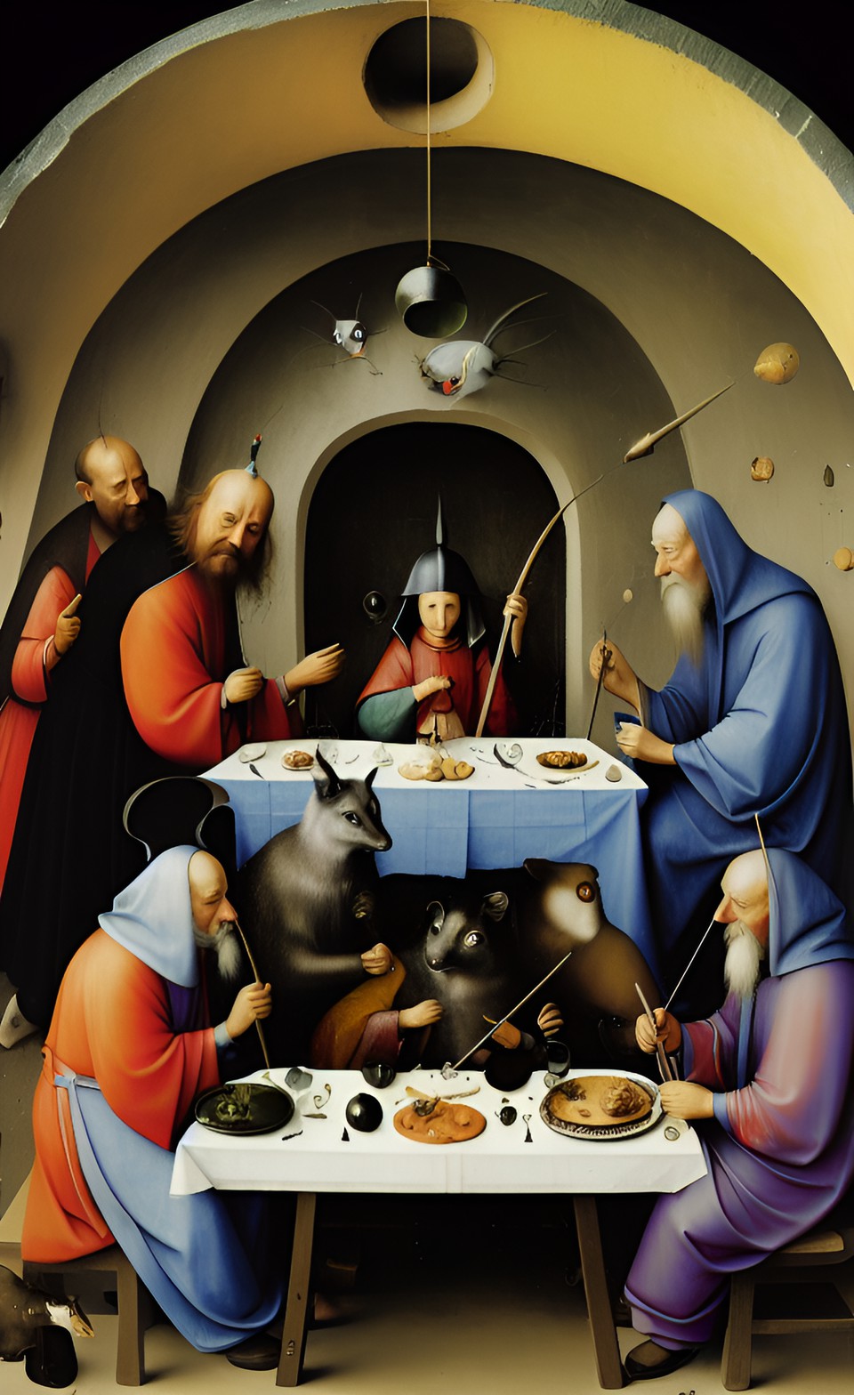 guess who's coming to dinner... it's hieronymus bosch. preview