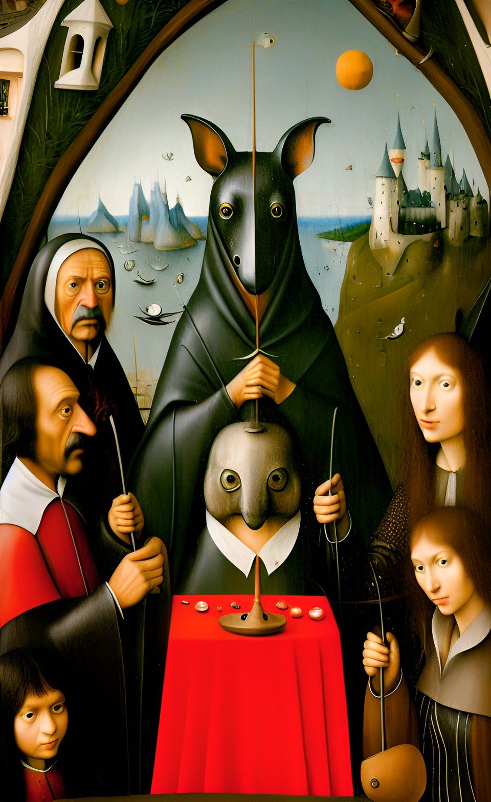 guess who's coming to dinner... it's hieronymus bosch. preview