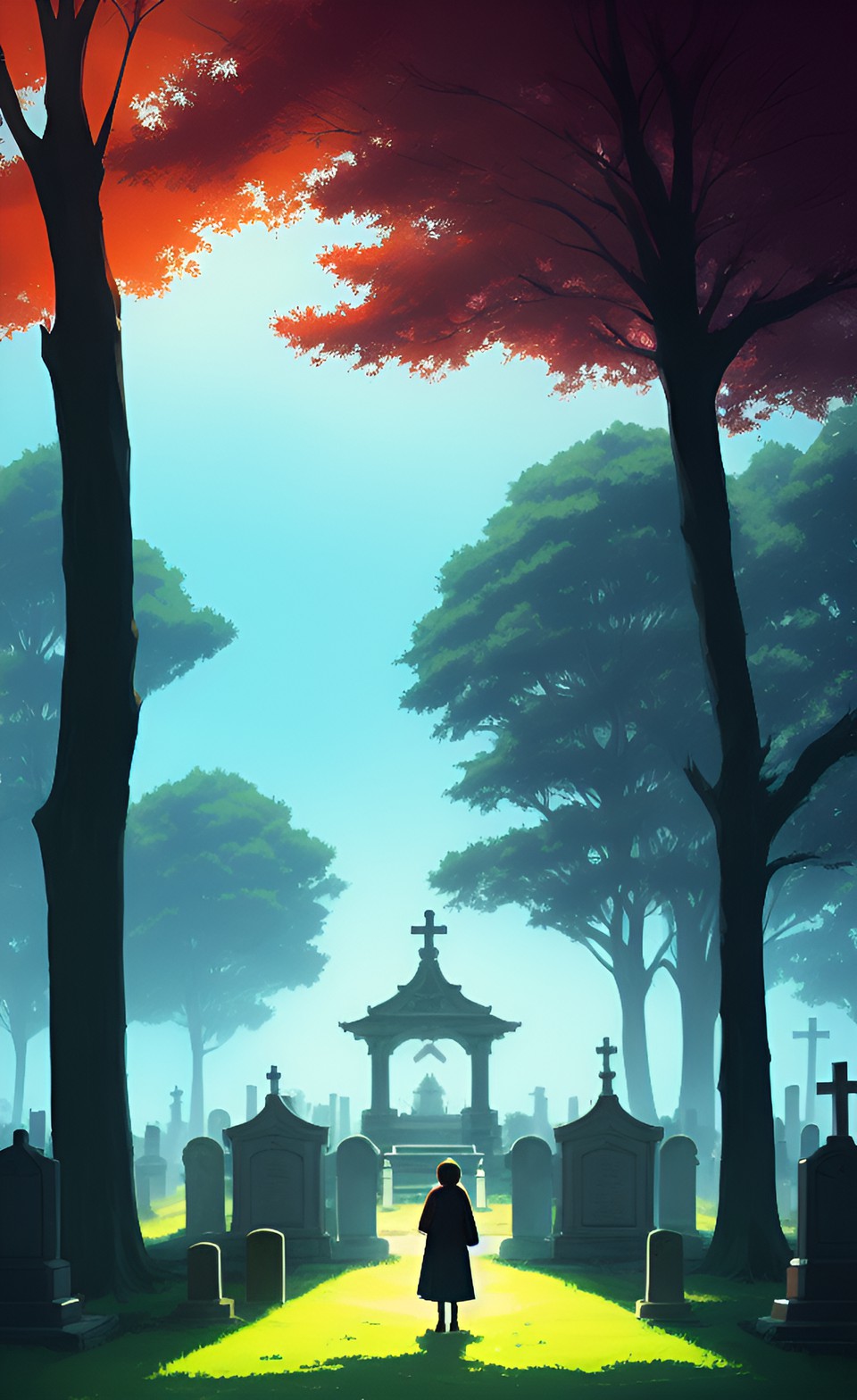 cementery - funeral services in the cemetery preview