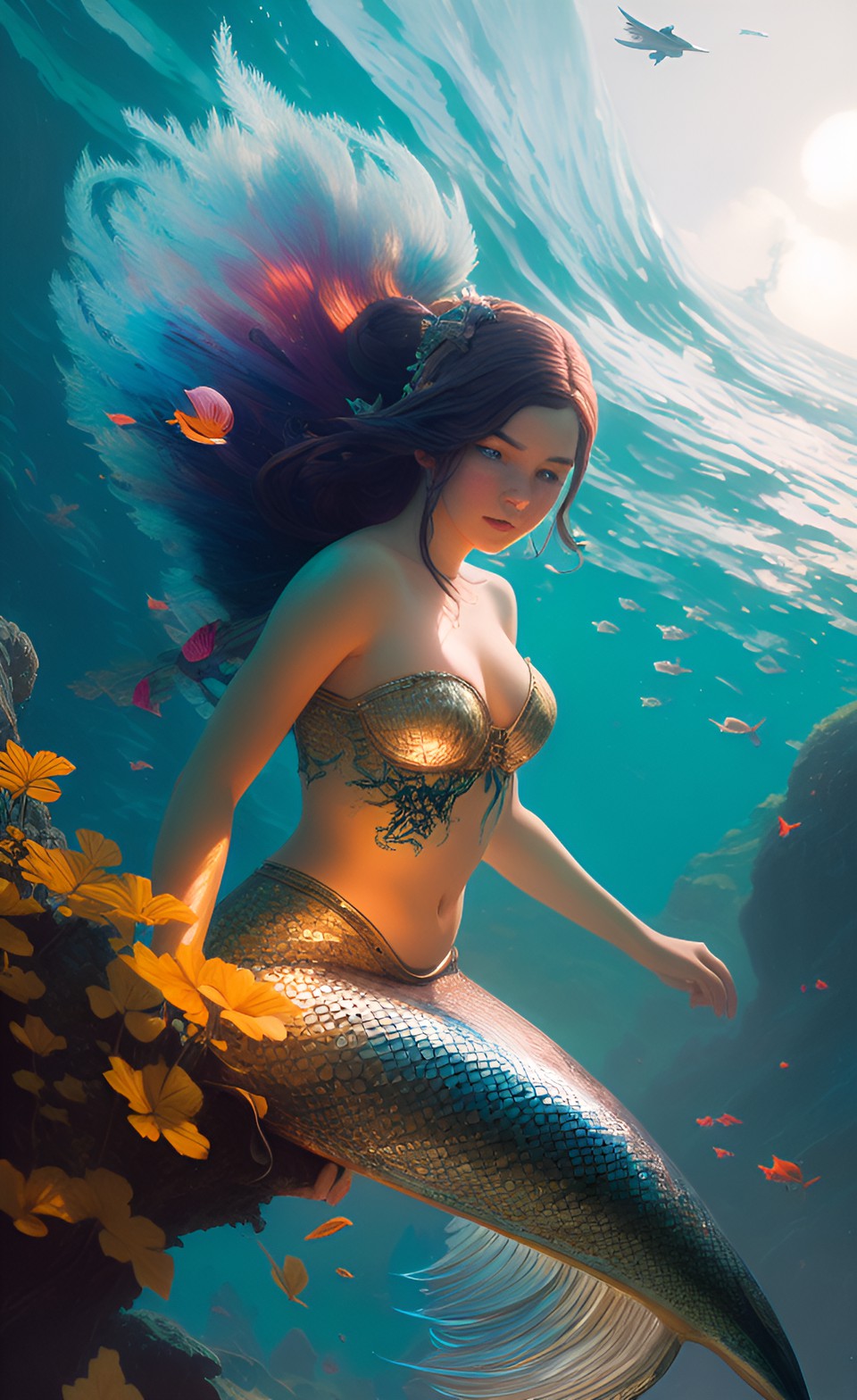 mermaid, fantasy preview