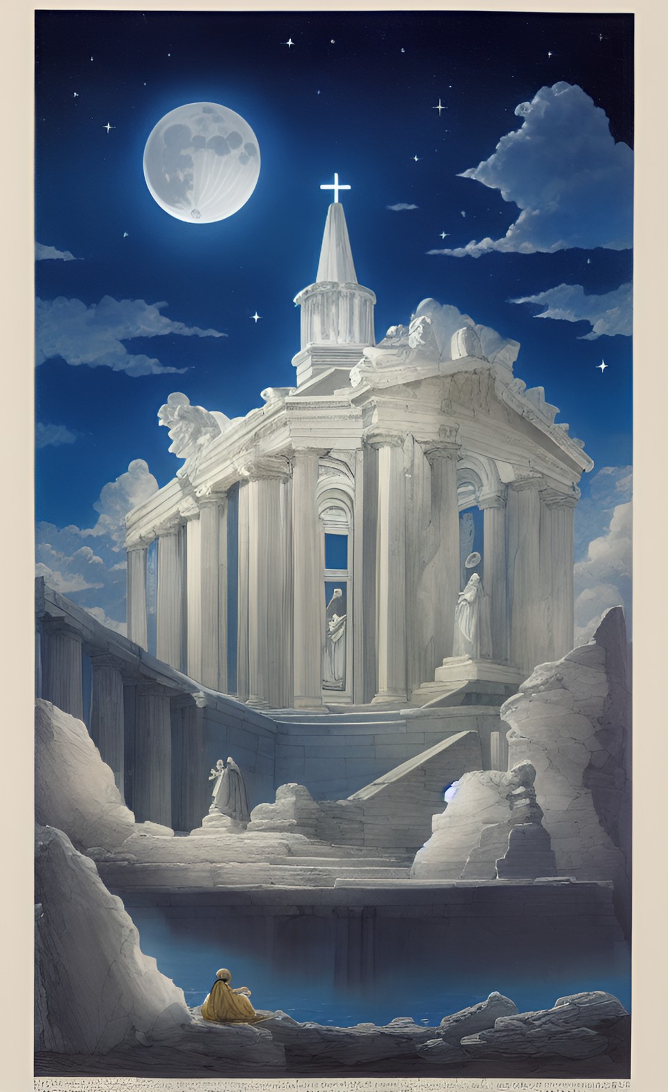 day 2: the sky was created, and the waters were devided holy monday - jesus clears the temple angles selene (greek), luna (roman), mani (norse) silver night, moon, dreams, fertility, hunting preview