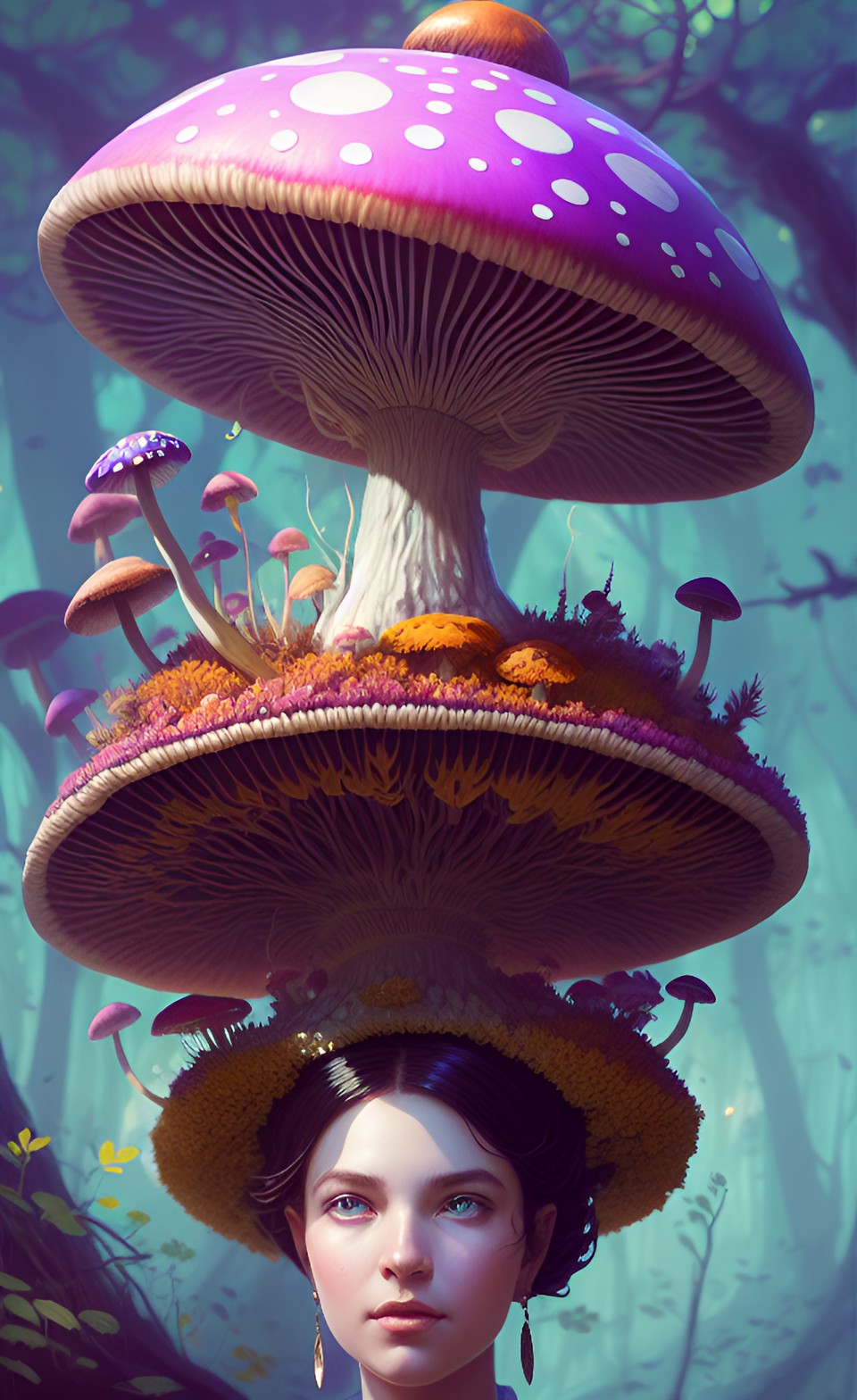 mushroom queen preview