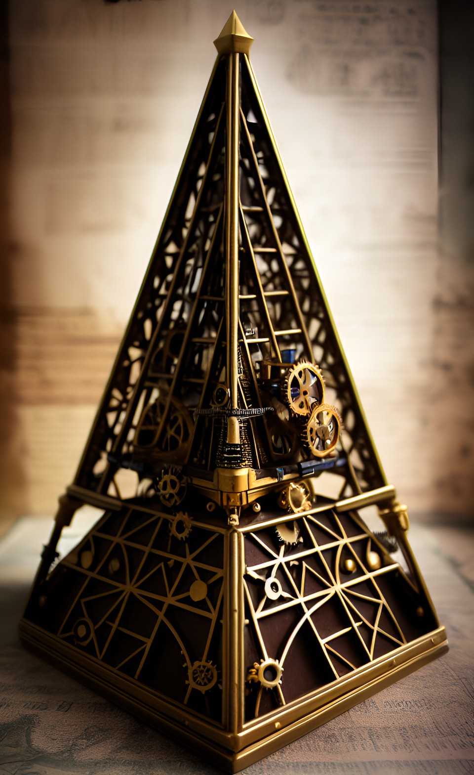 steampunk pyramid preview