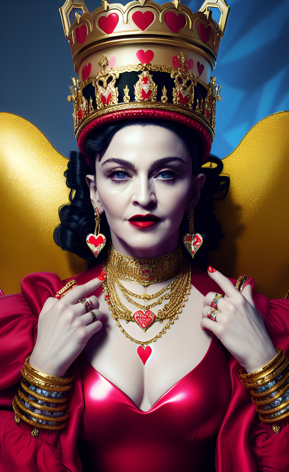 madonna as the queen of hearts preview