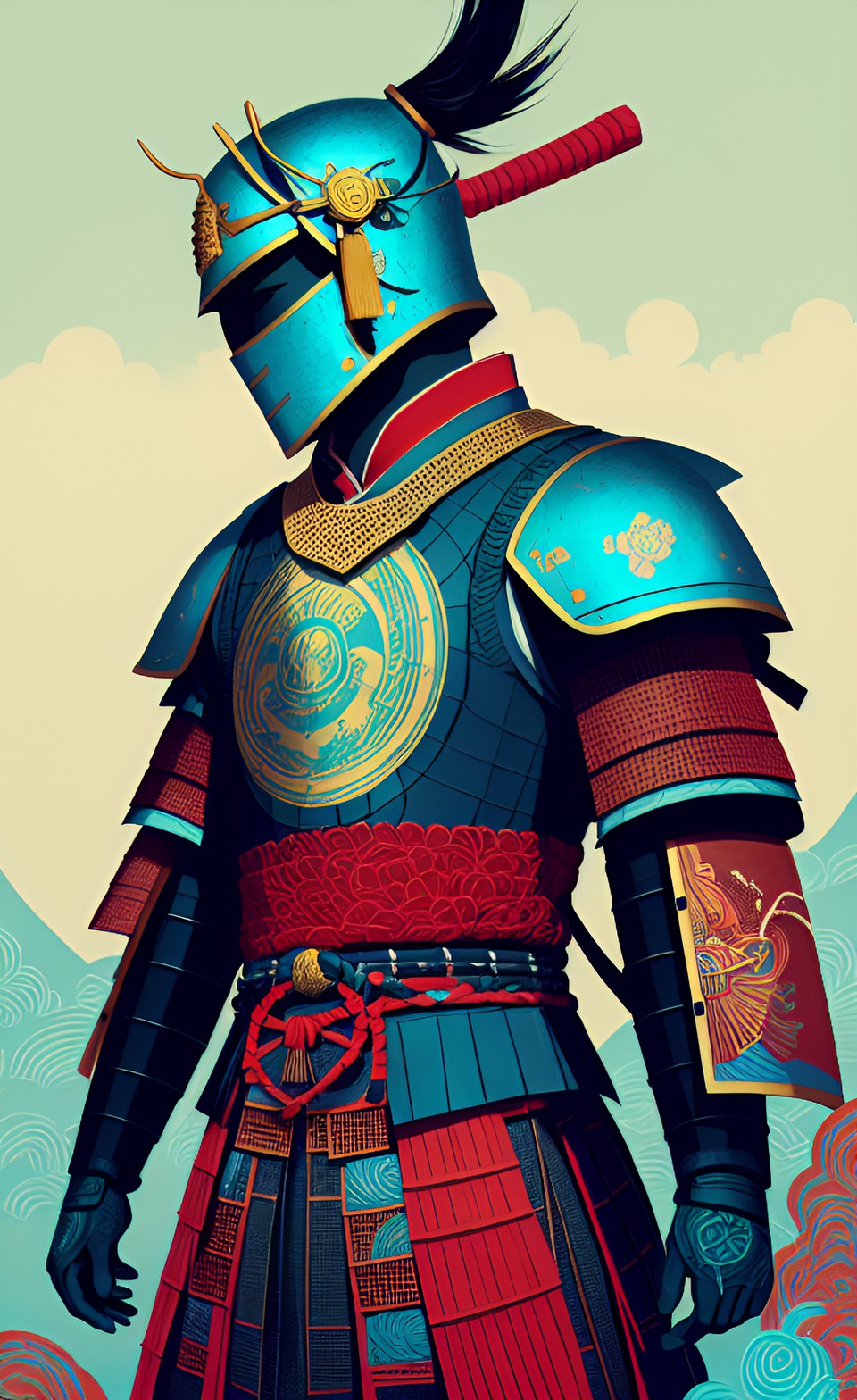 samurai armor preview