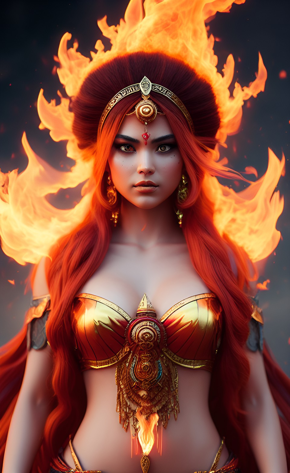 fire goddess preview