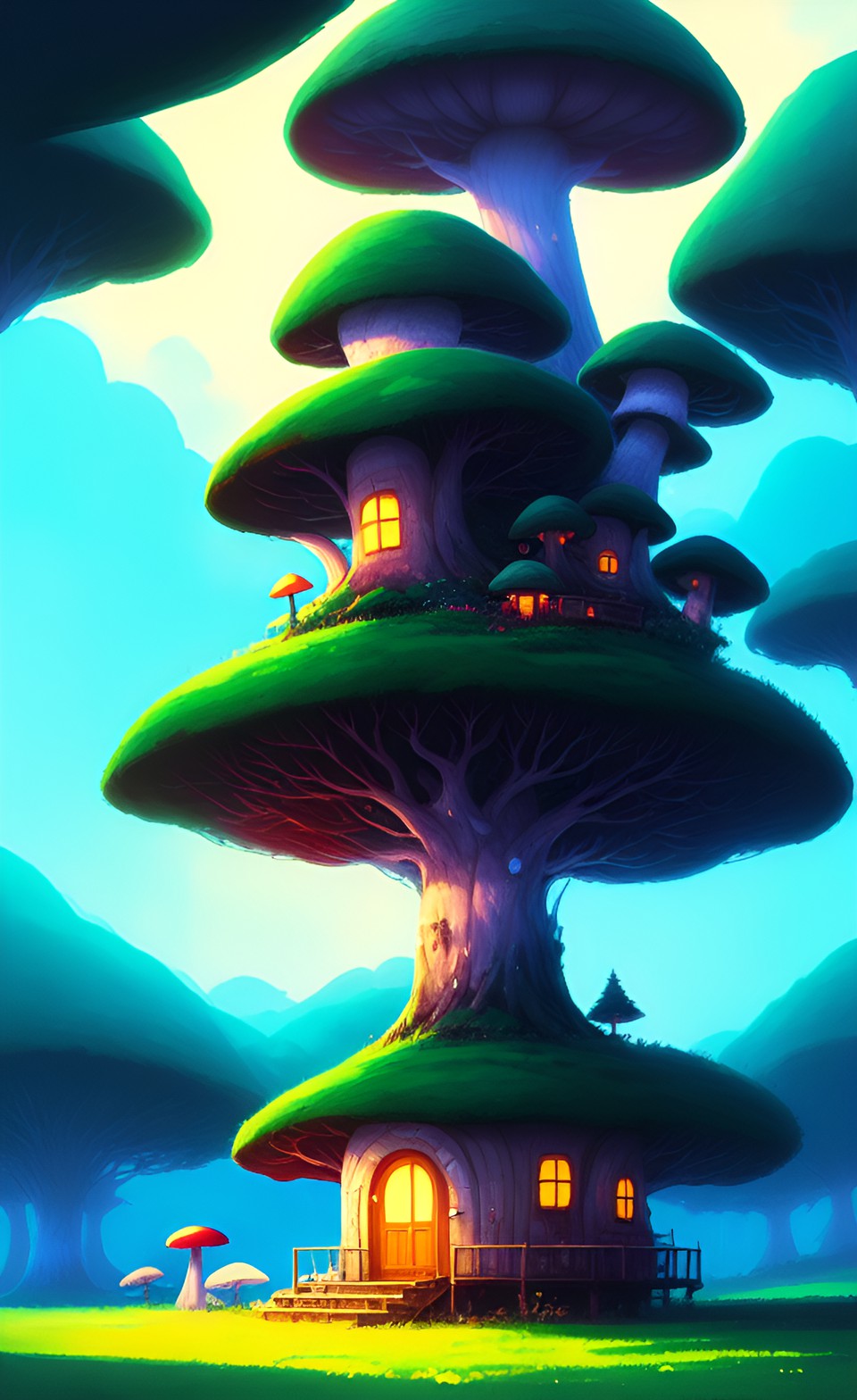 home in a mushroom preview