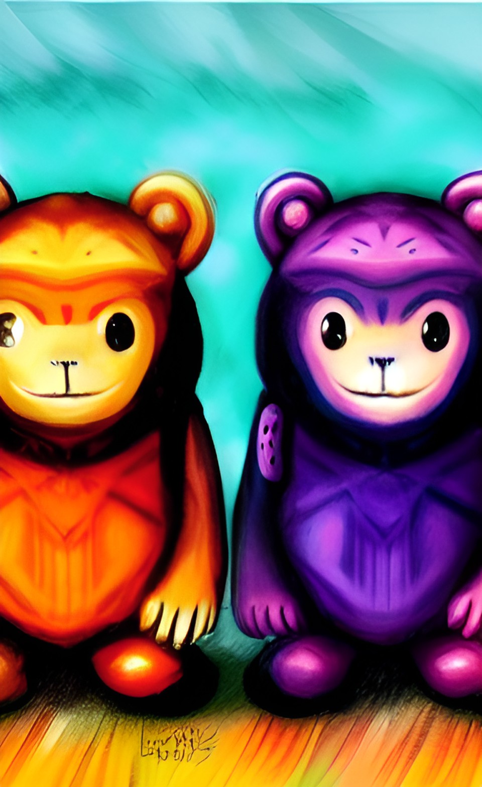 peanut butter and jelly bears cartoon characters preview