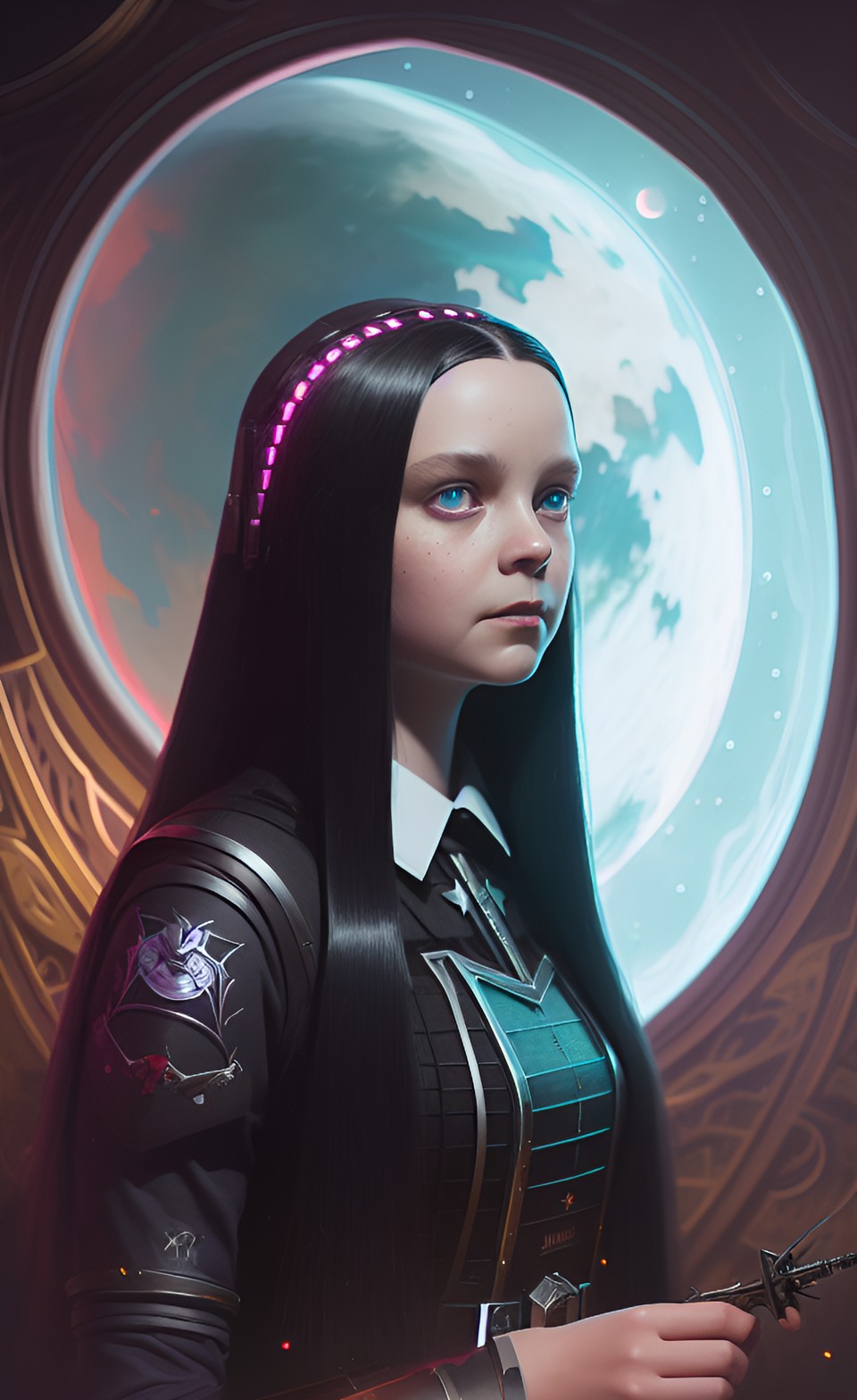 wednesday addams space cadet￼ preview