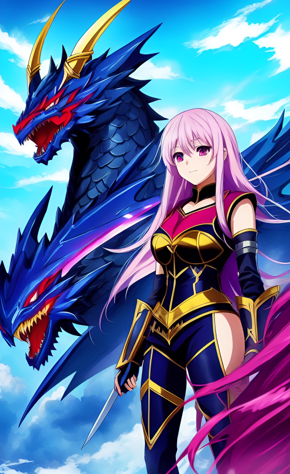 woman anime anime anime dragon knight preview