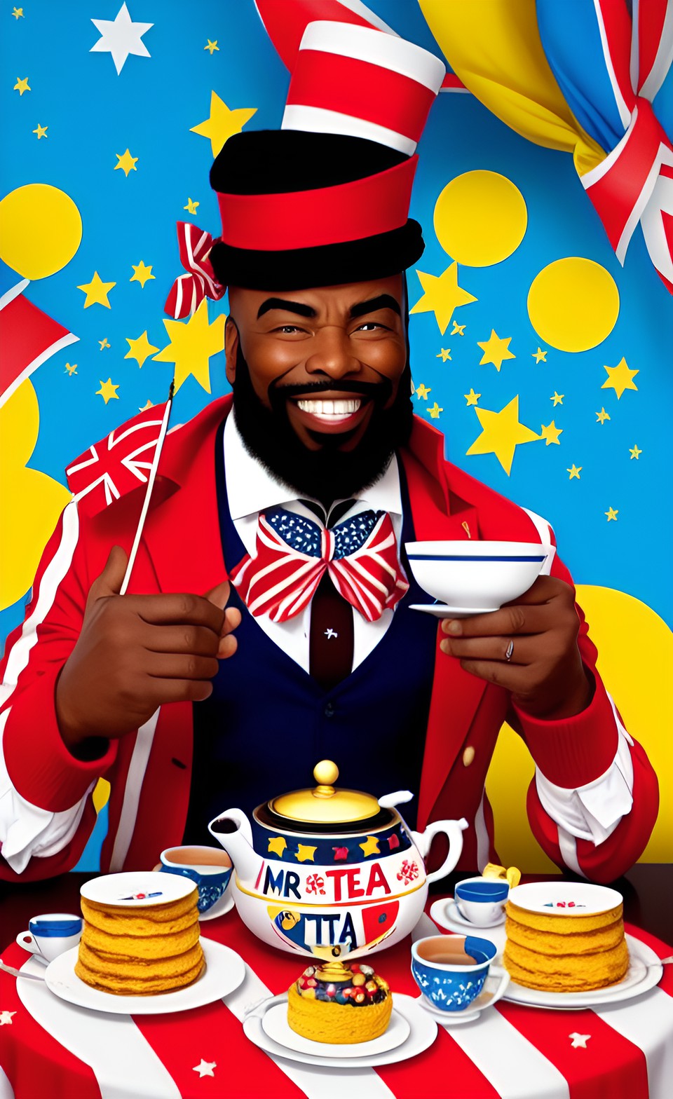 mr t tea party preview