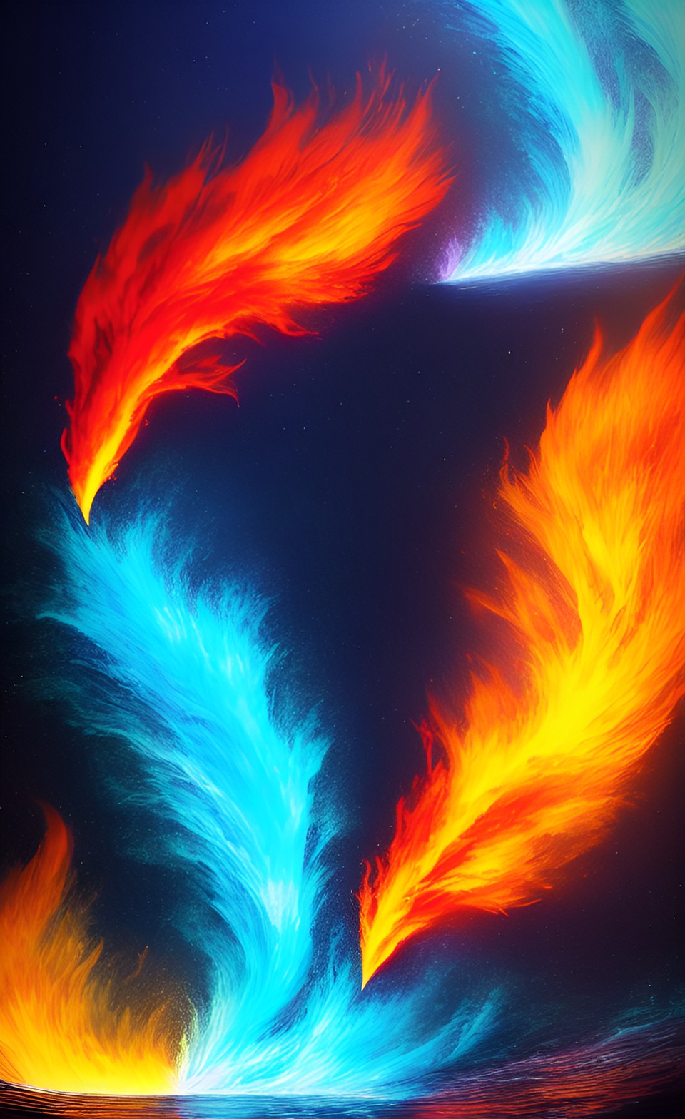 Fire and Water - fire and water preview