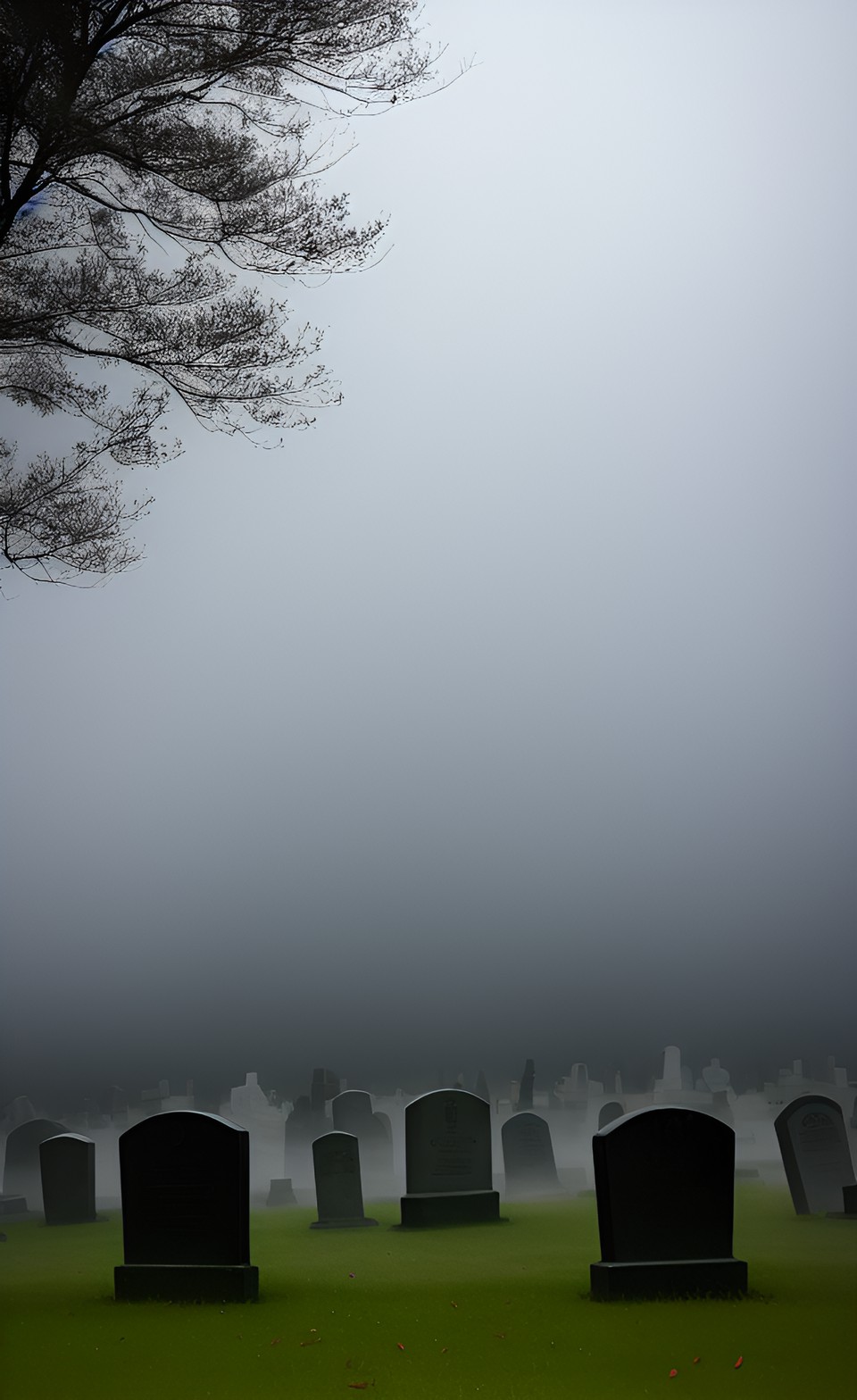 foggy graveyard preview