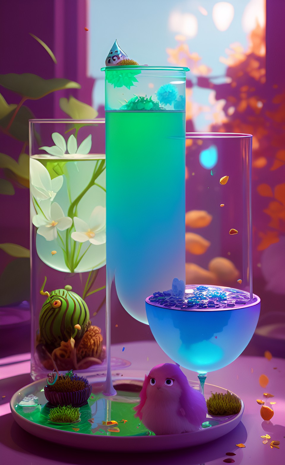 Nature Fairy Drinks - jelly fairy cups preview