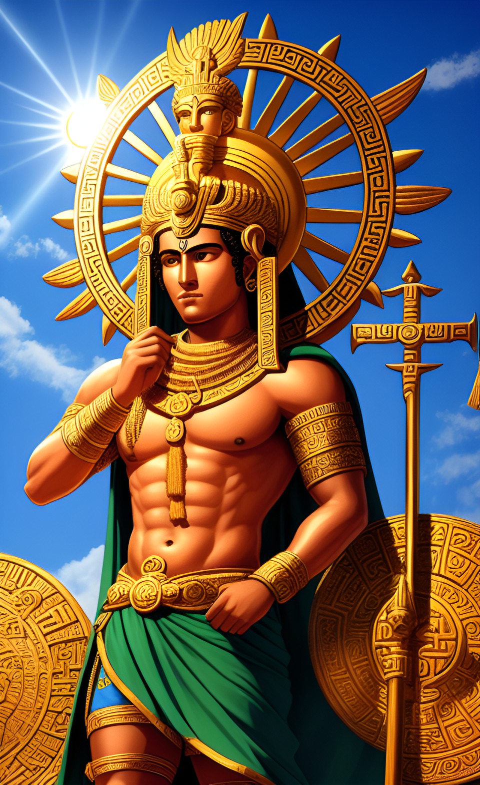 sun god: greek: apollo hindu: surya norse: baldur african: amun mesoamerican: tonatiuh preview