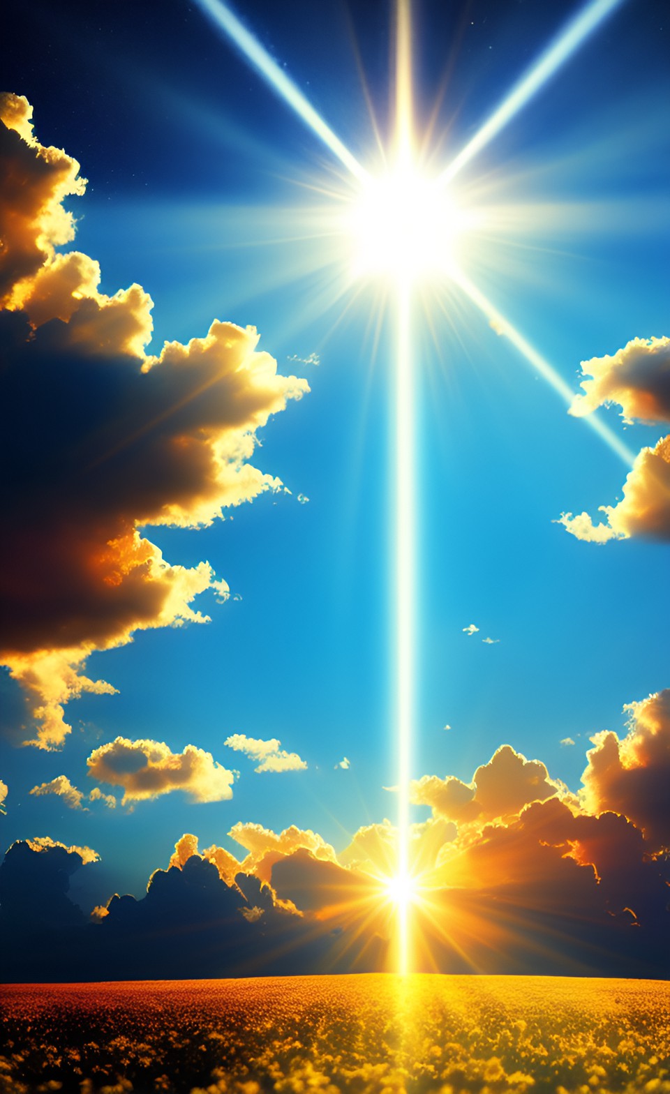 to the sun, he spoke of the light of god's love that shines on all people, and how it can never be extinguished. preview