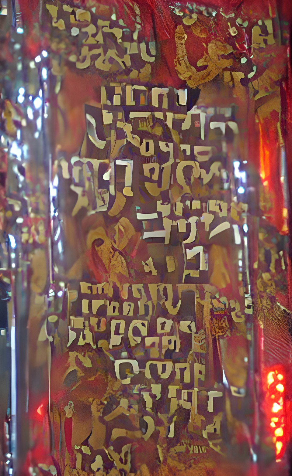 hebrew text on an eastern orthodox icon preview