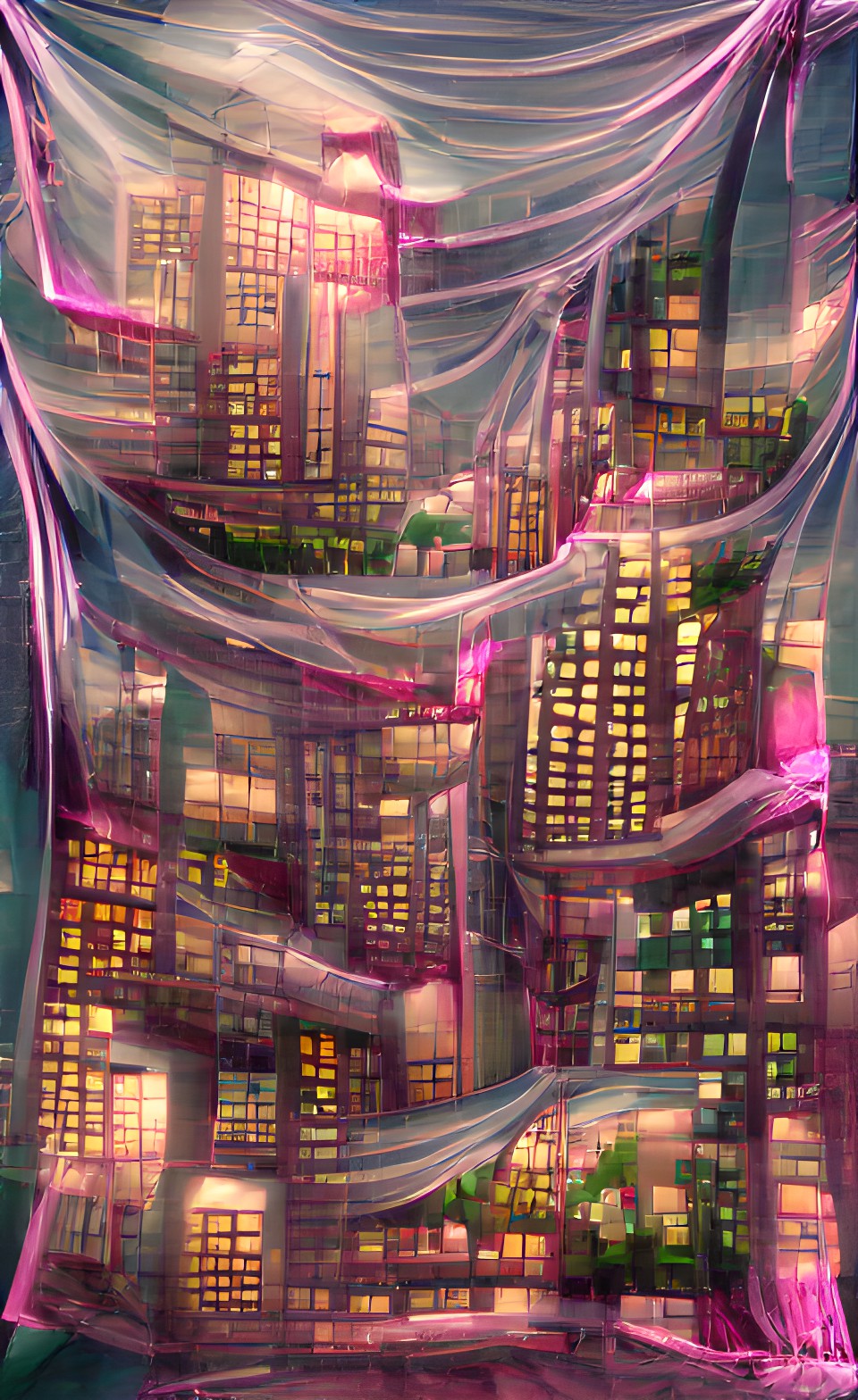 a city made of silk preview