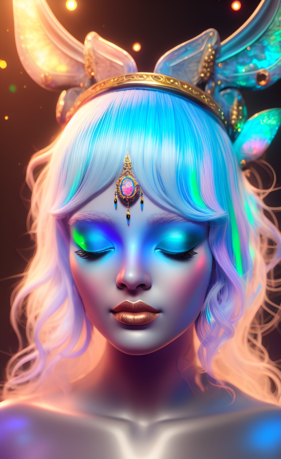 opal mushroom goddess preview