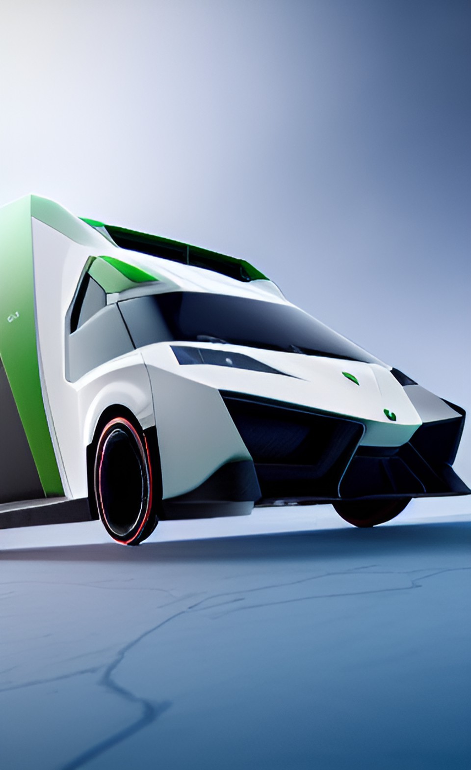 lamborghini semi-truck preview