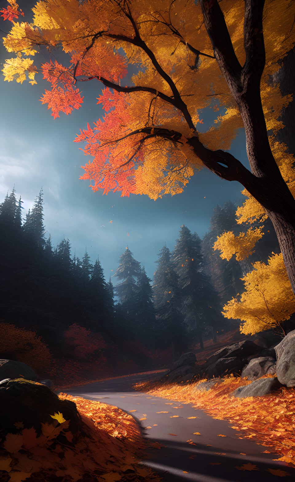 autumn landscape preview