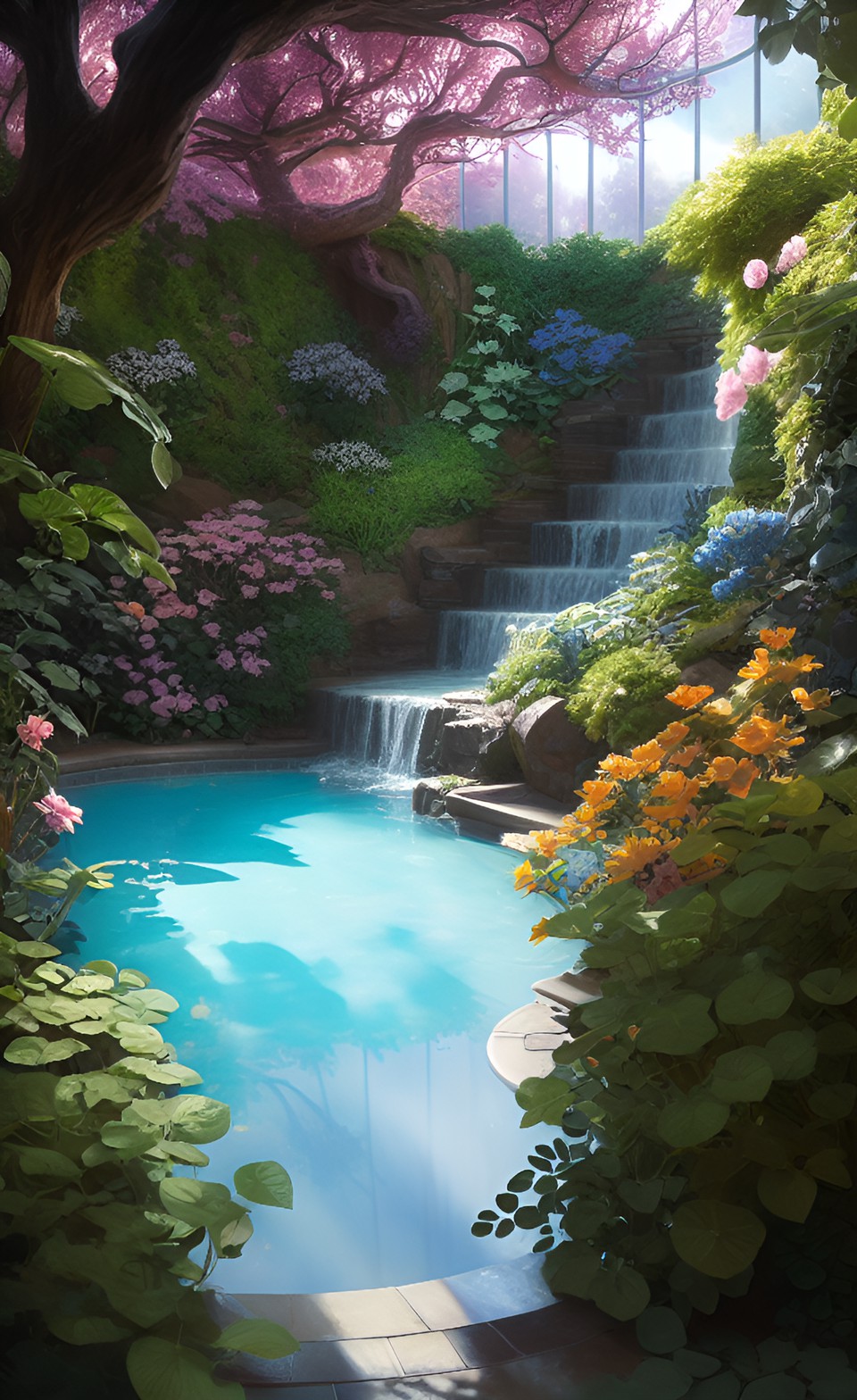 secret garden pool preview