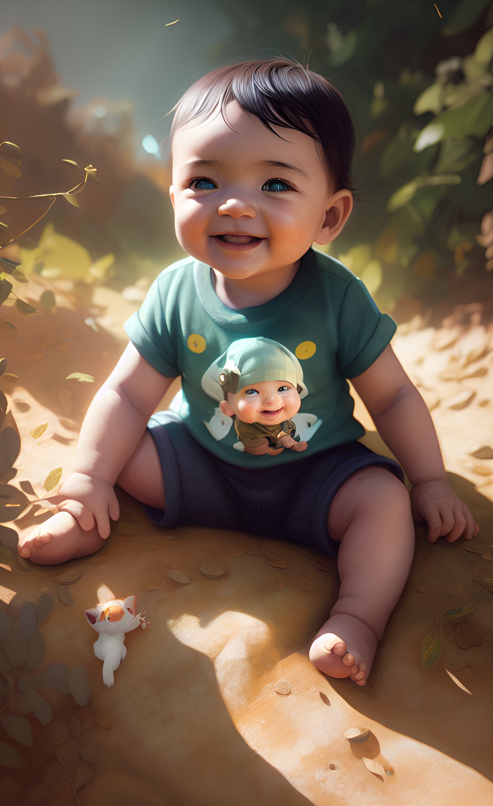 smiling baby preview