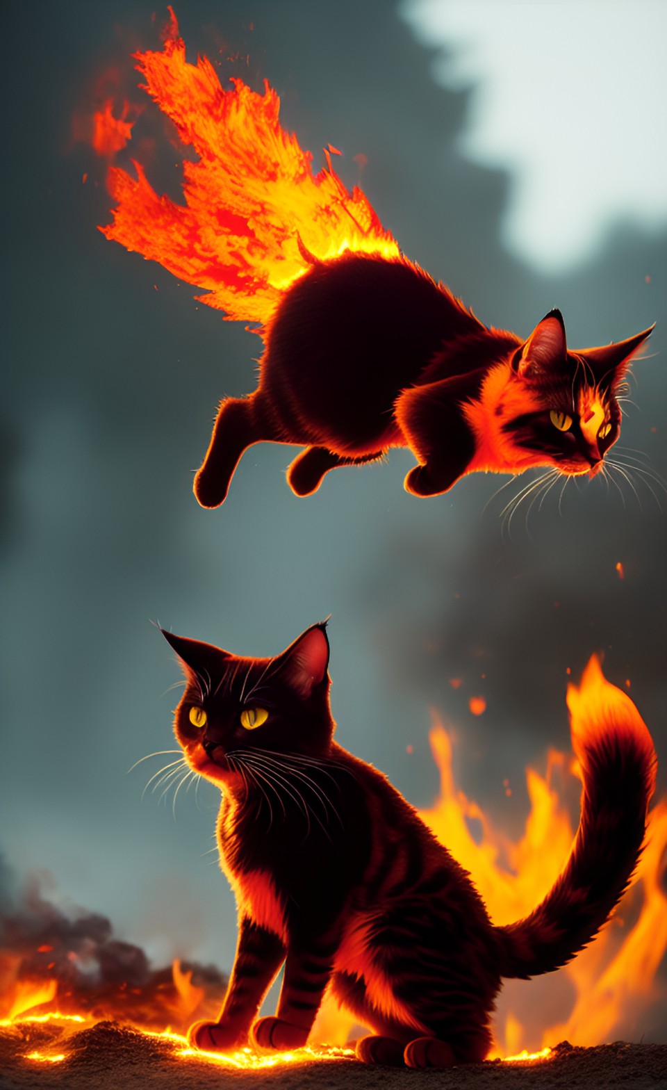 fire cat epic preview