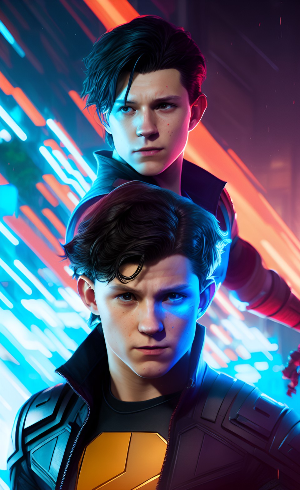 tom holland as nightwing preview