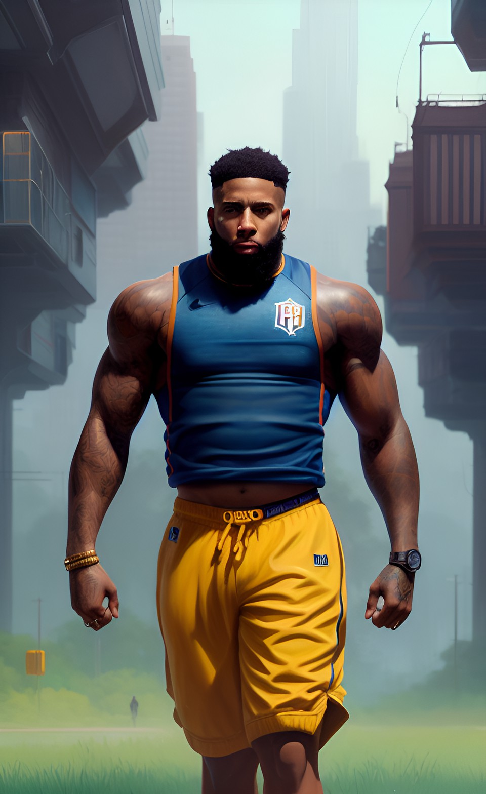 odell beckham as bodybuilder preview