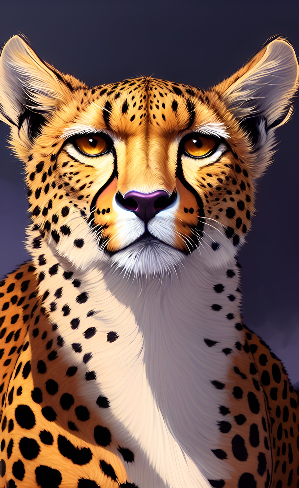 a cheetah mage character, render, fluffy, $malformed$, $weird$, $ugly$, $human$, $weird eyes$ preview