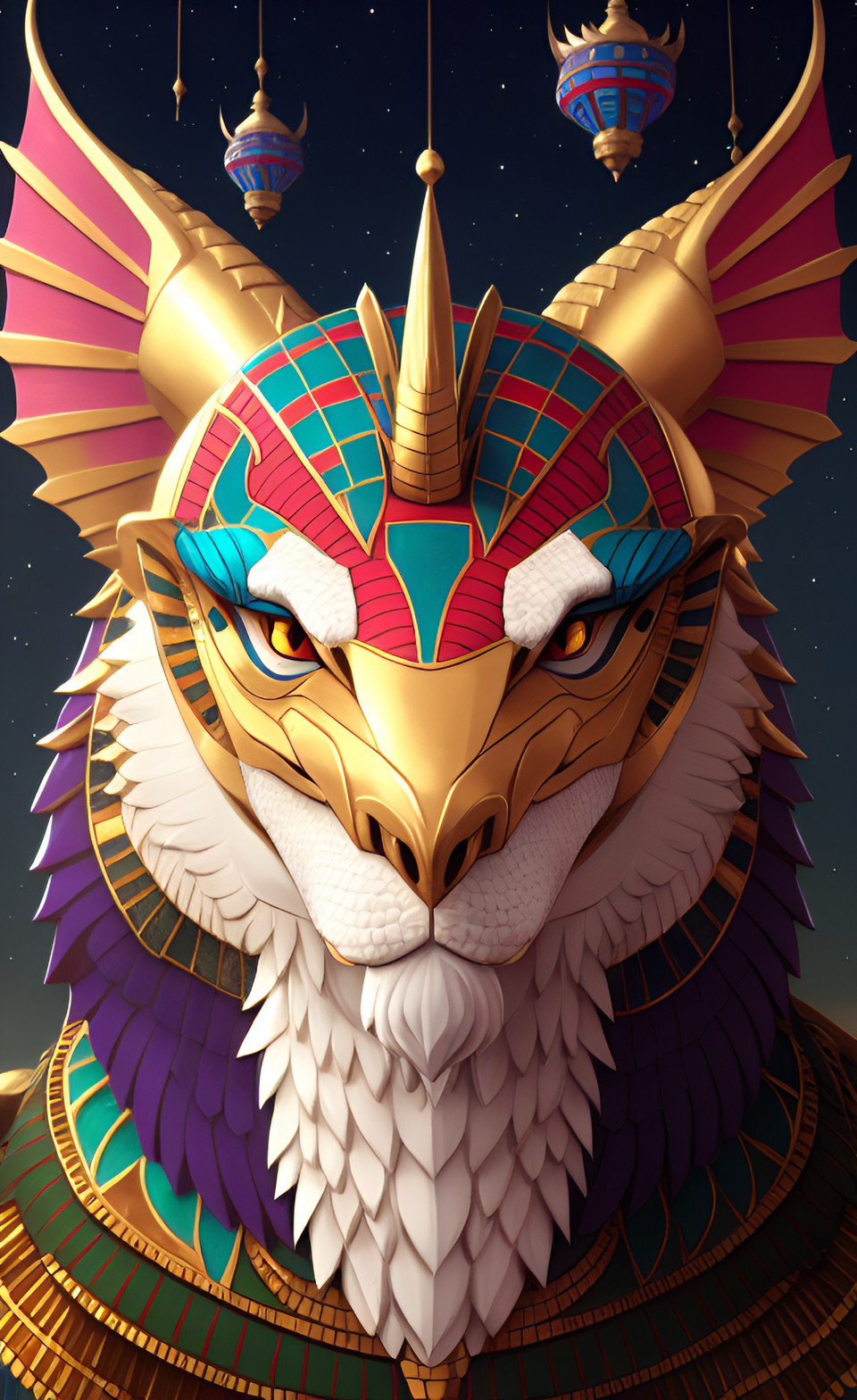 an egyptian dragon preview