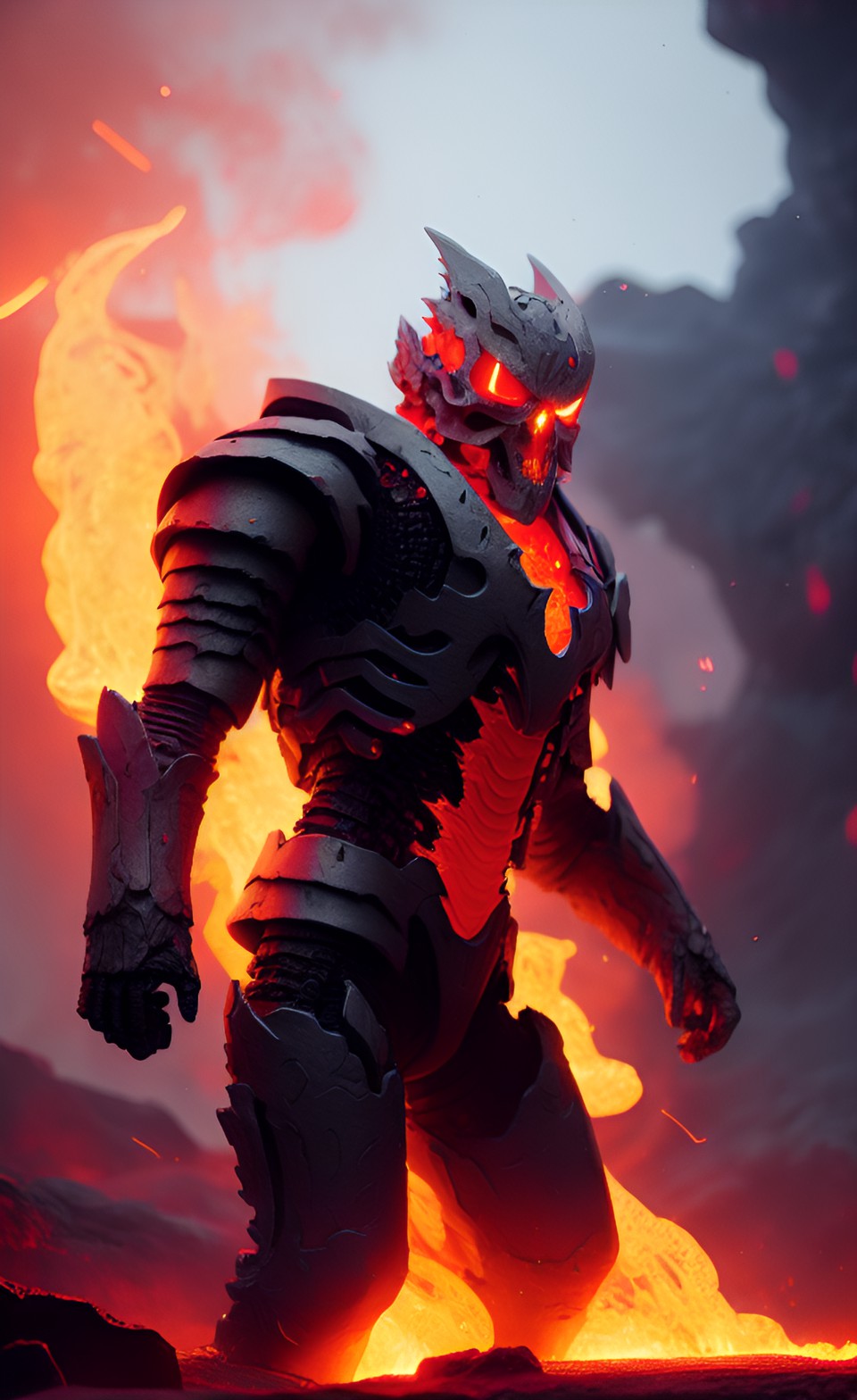 lava-skeleton preview