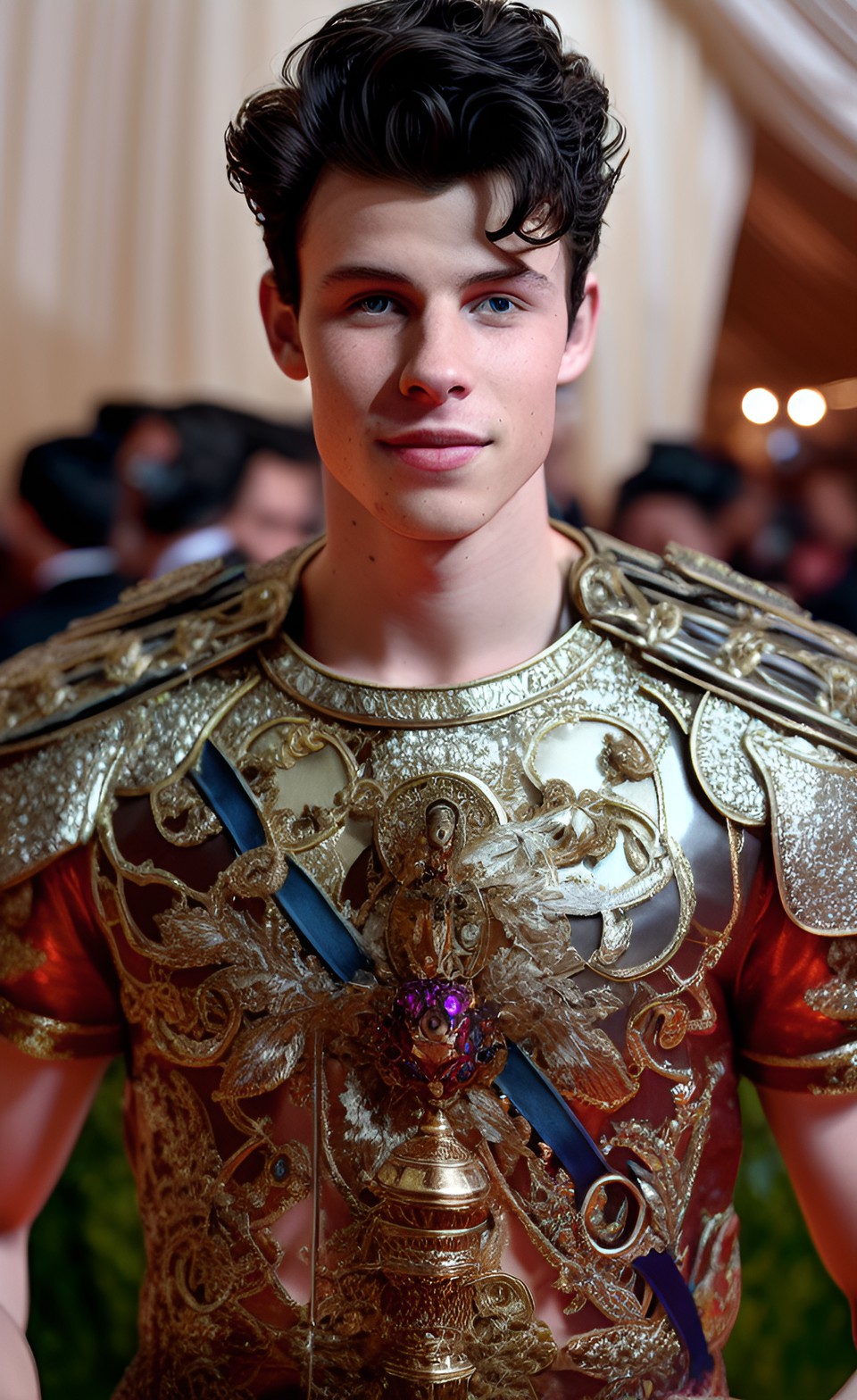 Dante’s Inferno - shawn mendes posing in the met gala: dante’s inferno preview