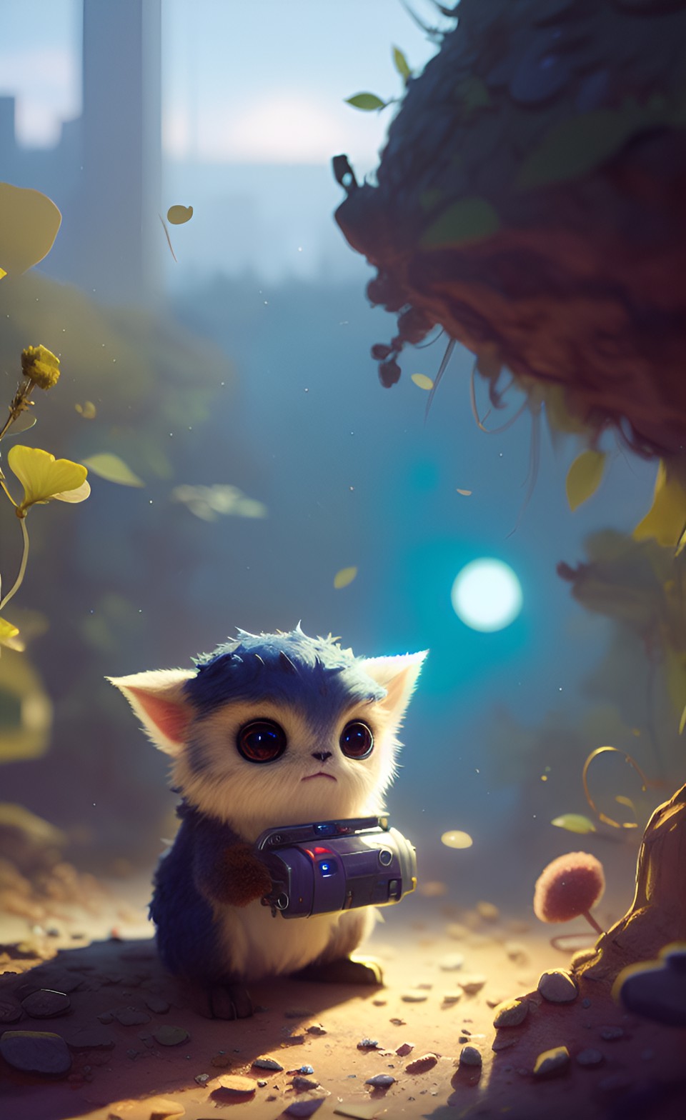 adorable fuzzy cuddly small alien creature preview