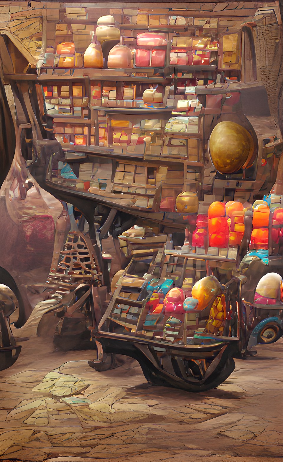 dragon egg merchant cart preview