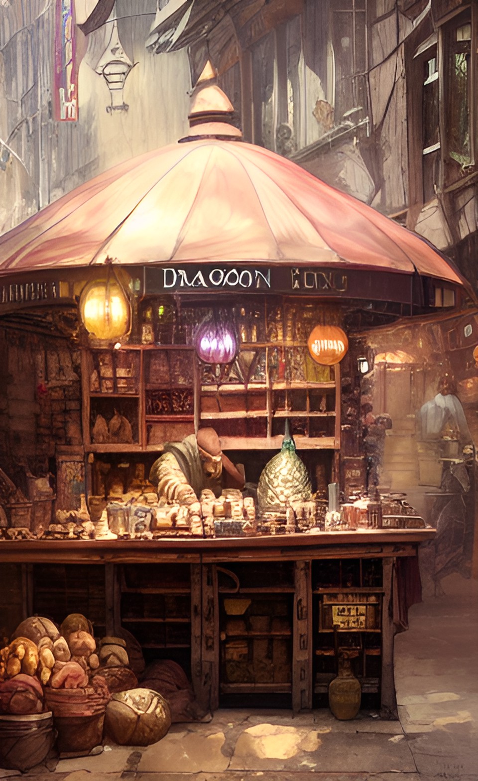 dragon egg merchant stall preview